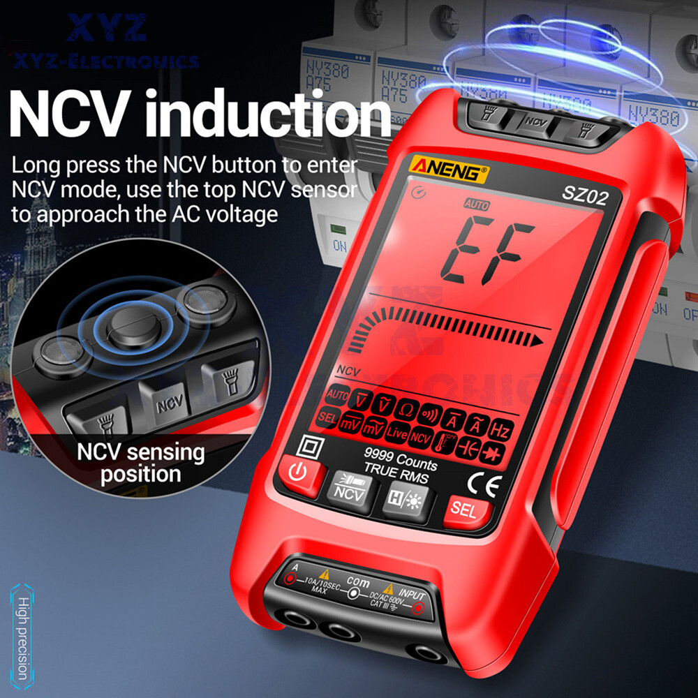 SZ01 SZ02 Digital Multimeter Voltmeter Resistance Capacitance Transistor Tester