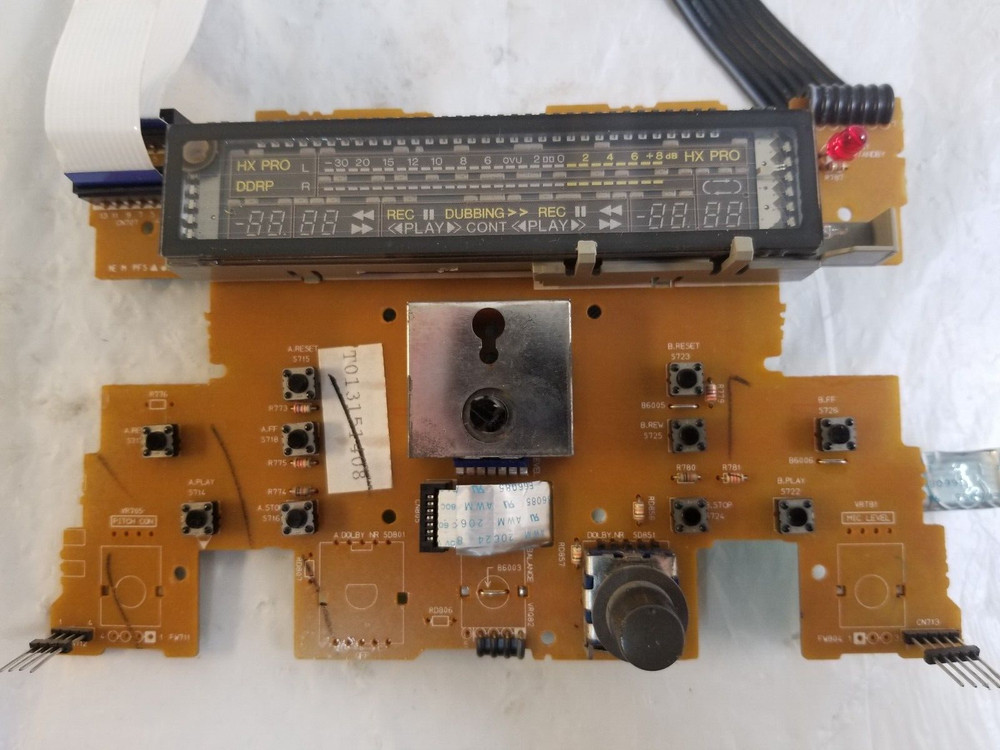 JVC TD-W315 Tape Deck DISPLAY PCB BOARD