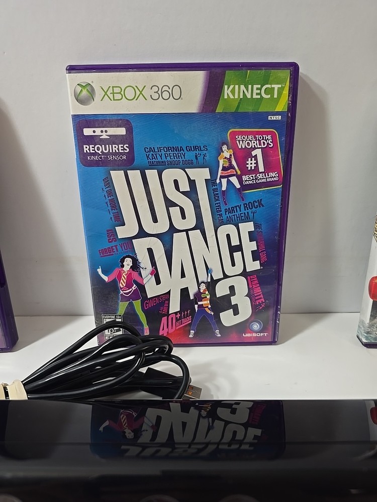 Microsoft Xbox 360 Kinect Sensor & Games! TESTED! SHIPS FREE 🔥