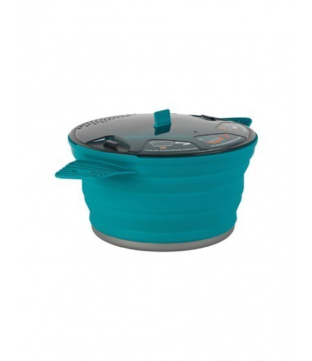 Sea to Summit X‑Pot 2.8L Collapsible Cooking Pot Teal Lightweight New w/ Tags