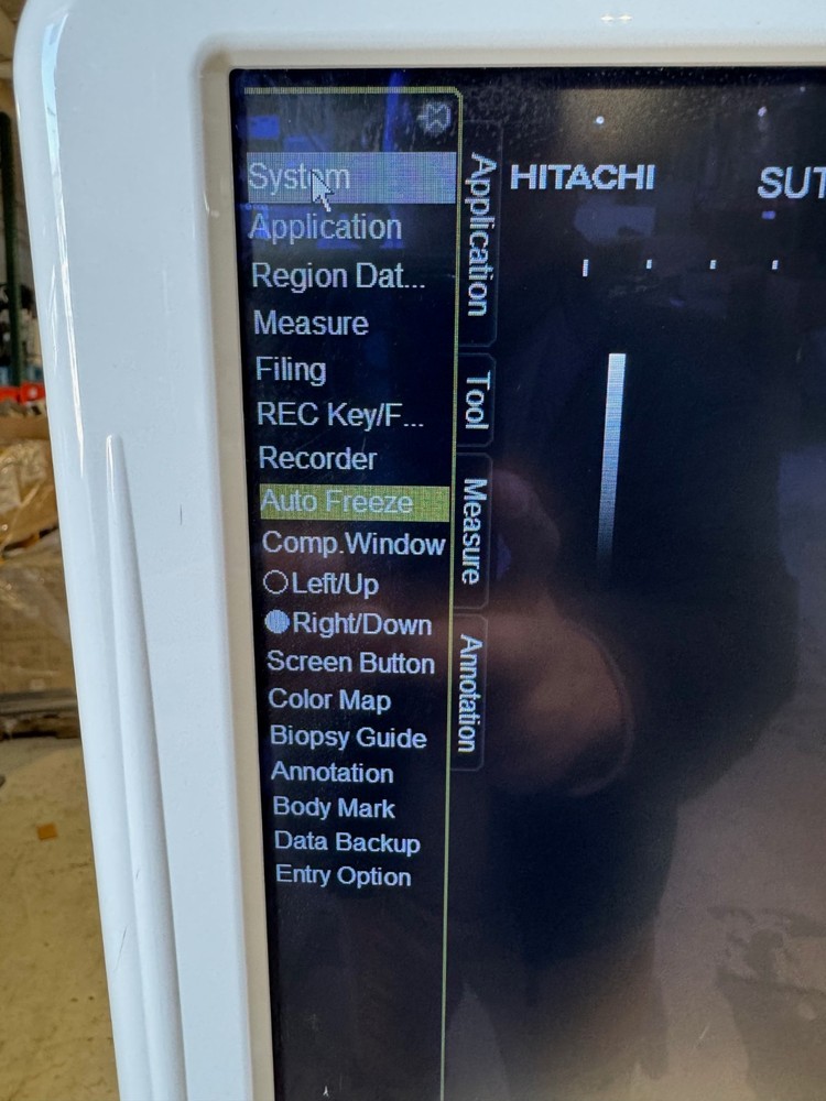 2017 Hitachi Preirus Hi Vision Ultrasound System