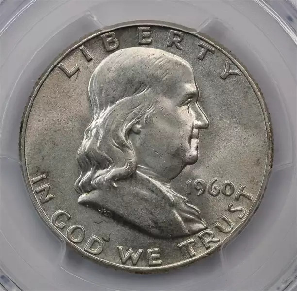 1960 Franklin Half Dollar PCGS MS65FBL
