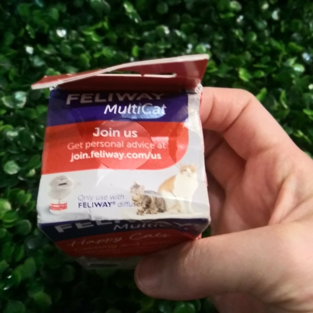 FELIWAY MultiCat Diffuser Refill 48 ml Harmony & Calming Between Cats Sealed
