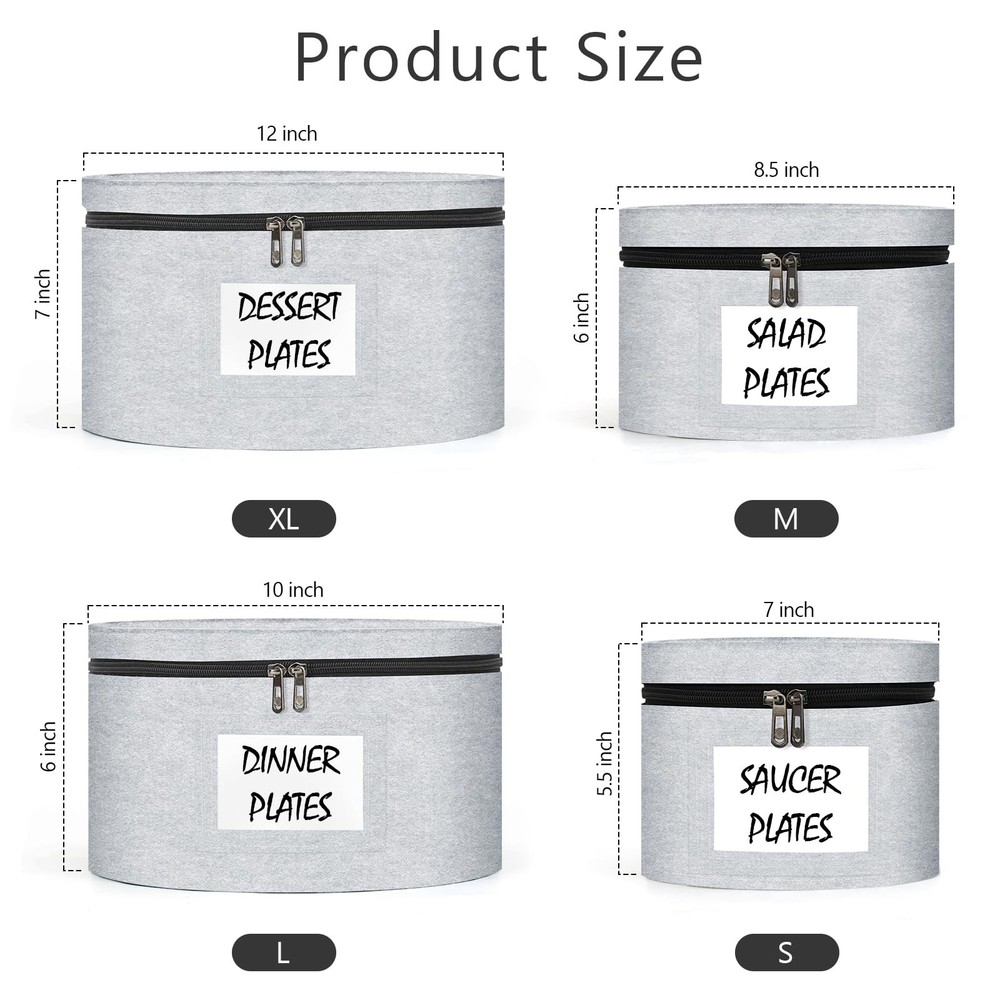 China Storage Containers 4 Piece Set Moving Boxes for Dinnerware Stackable Mo...