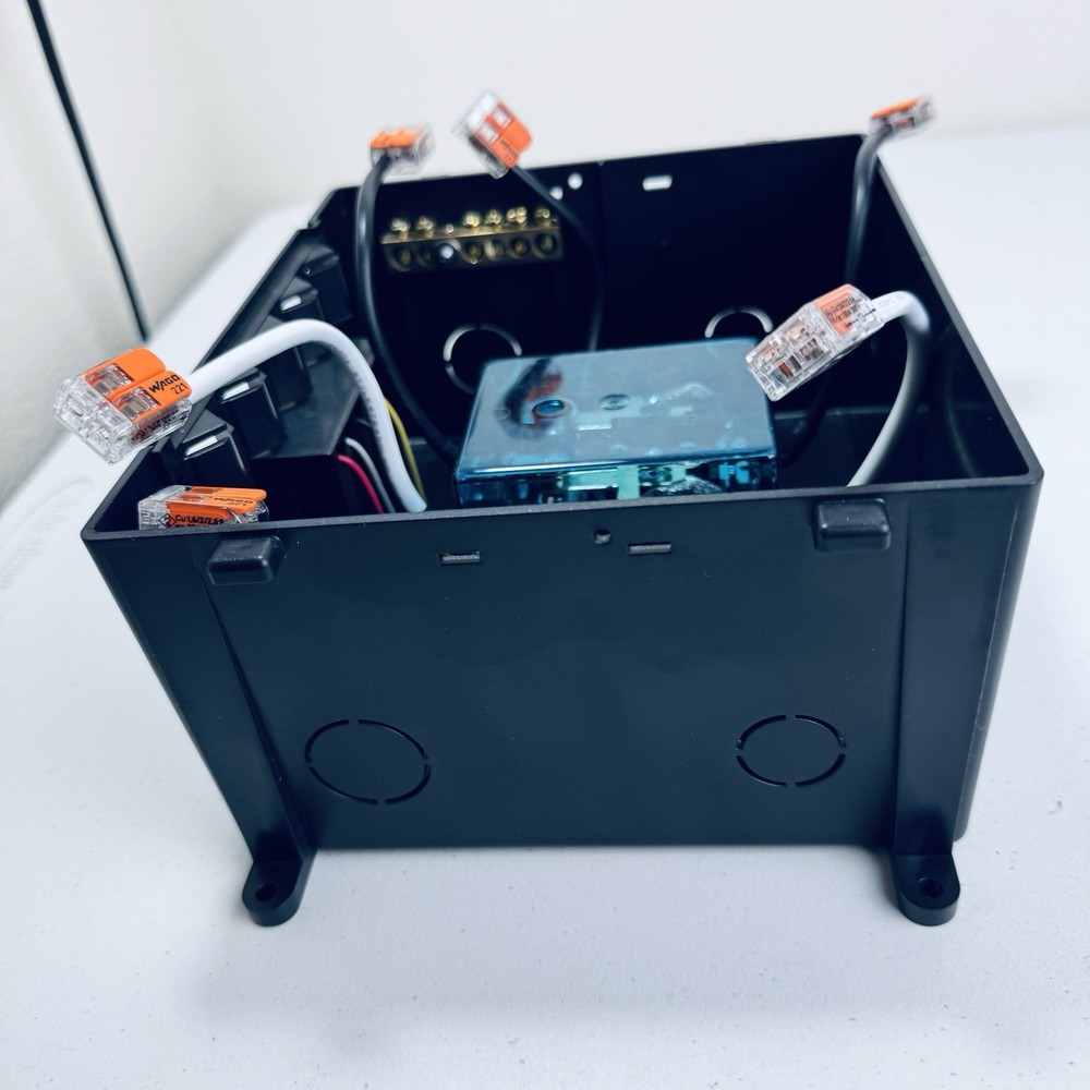 For Inverter TS-30 30 Amp Automatic Transfer Switch Black