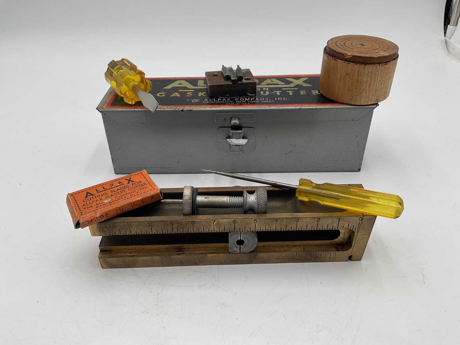 Allpax Extension Gasket Cutter Gasket Cutting Tool In Metal Case W/accessories