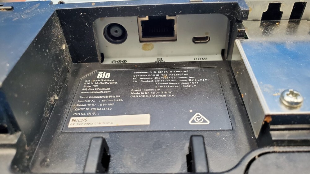 ELO ESY15i1B Touchscreen System E970376