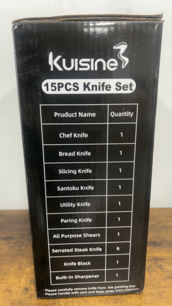 Kuisine Premium Chef Knife Set