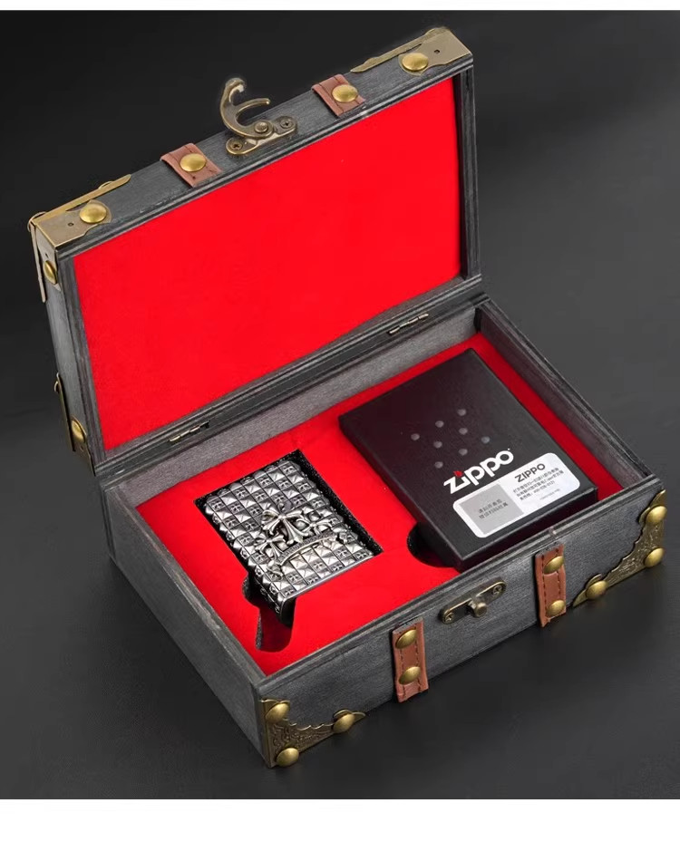 Zippo Armor Cross Flower