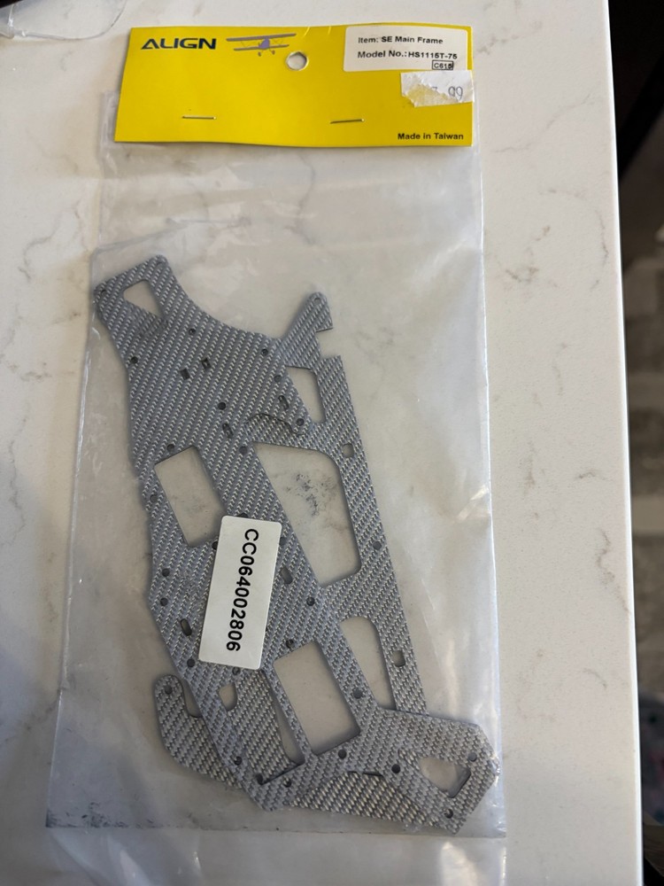 ALIGN # HS1115T-75 SE MAIN FRAME SILVER