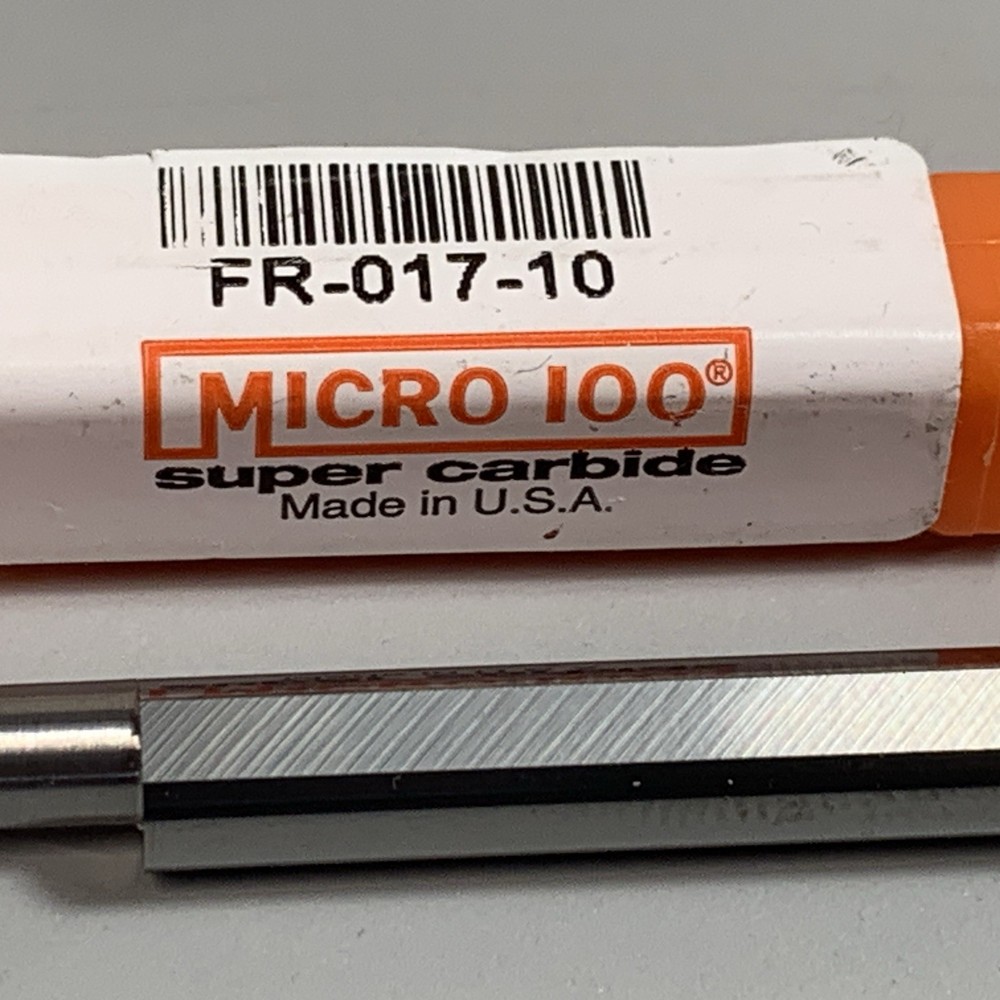 Micro 100 Carbide Full Radius Grooving Tool Width- .017”, FR-017-10