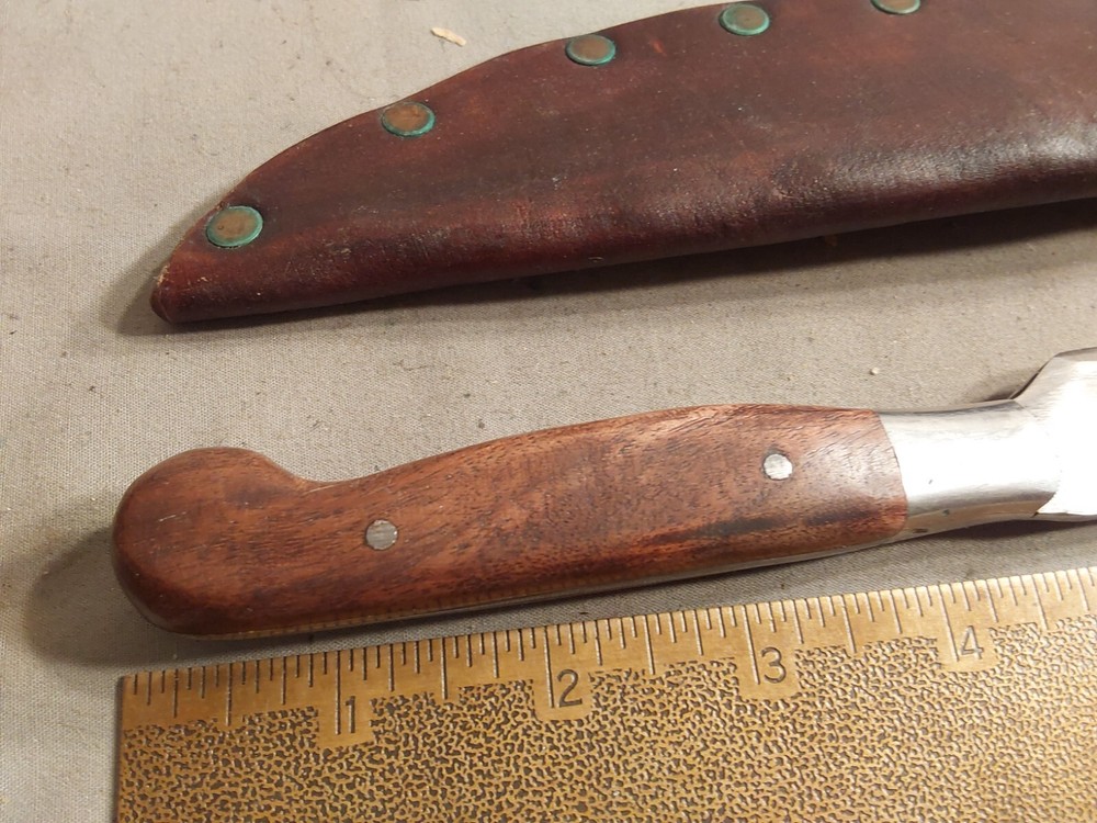 C Cox Jr Nail File Custom Made Fixed Blade Knife