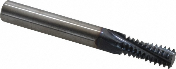 Accupro 1/2-13 Internal 4-Flute Solid Carbide Helical Flute Thread Mill TiAlN...