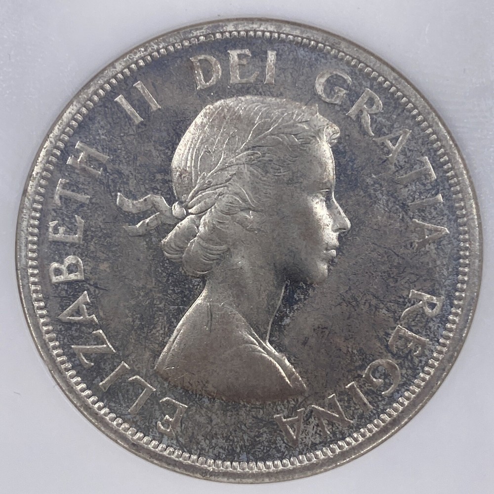 1958 Canada Silver Dollar NGC PL 64