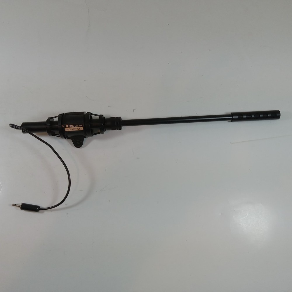 DAK UEM-83R Super-Directional Microphone Boom Pole Black