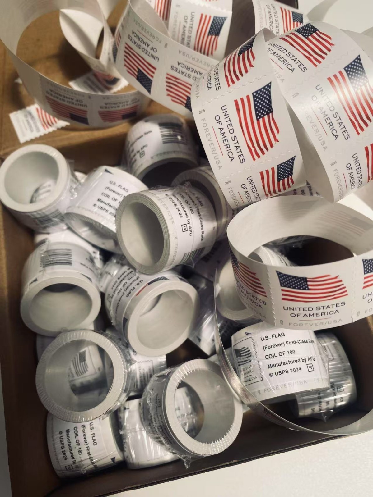 10 rolls of 100, 2025 Free Shipping Total 1000 Fast free shipping