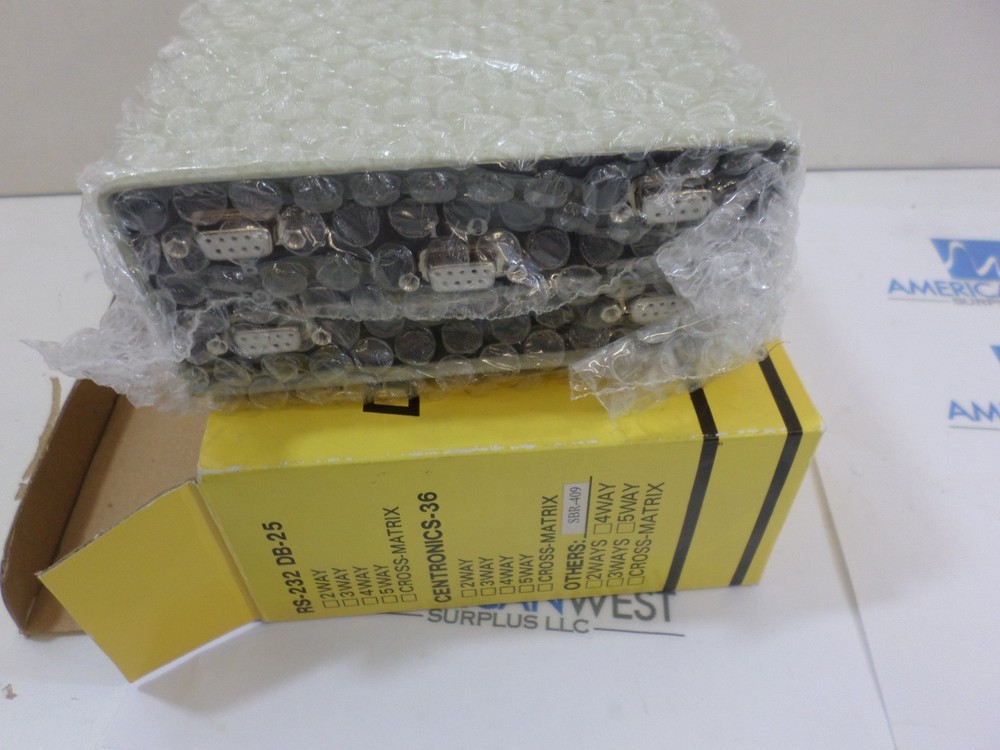 New surplus SBR409 Data selector 4 position old stock