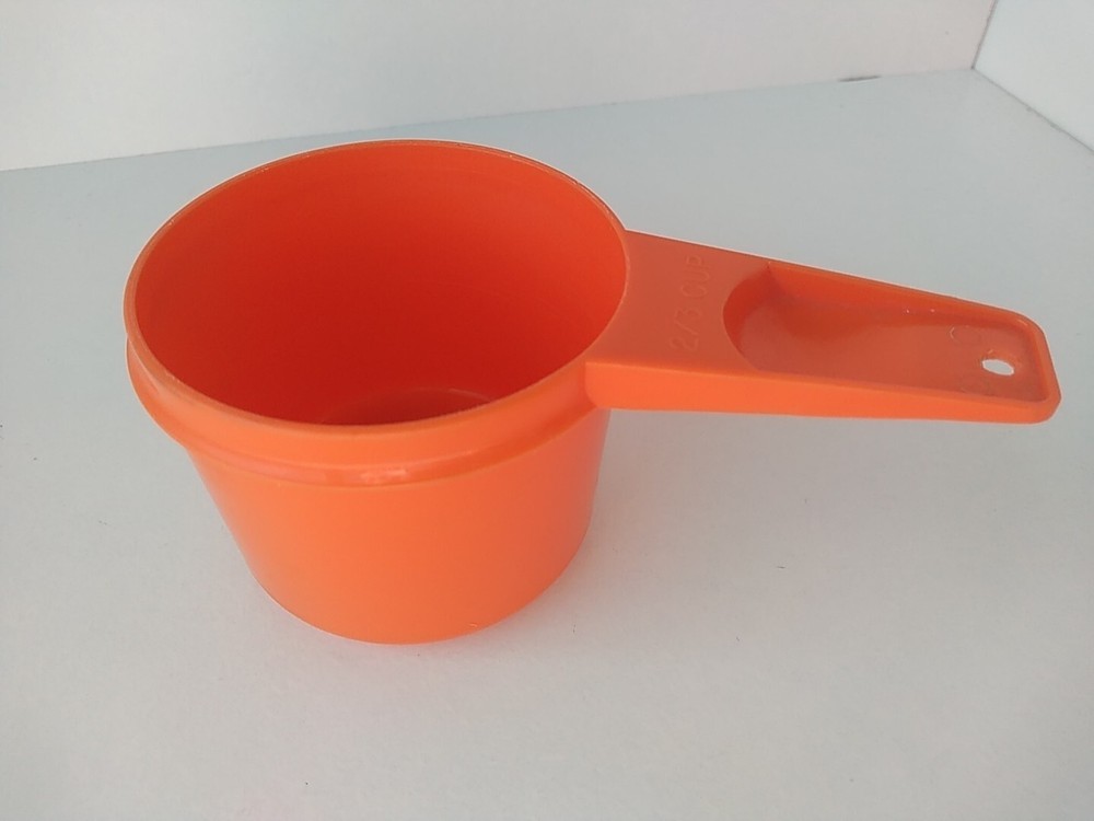 Orange Tupperware 2/3 Measuring Cup Replacement