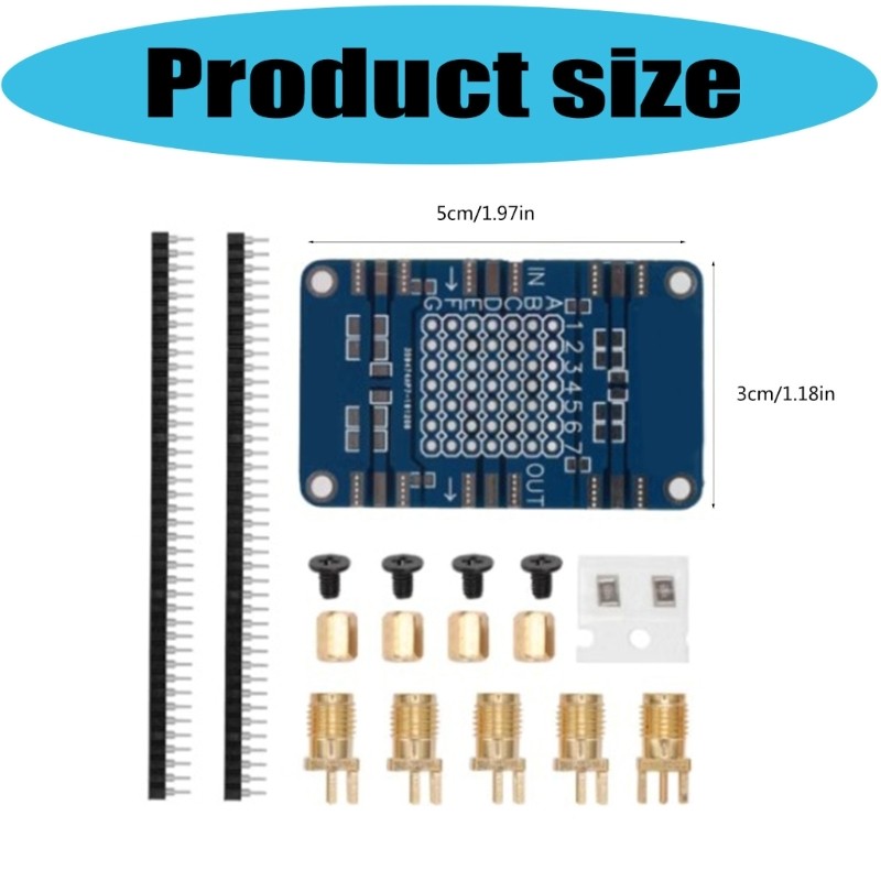 High Accuracy NanoVNA Testboard Web Test Board VNA Networking Analyzing