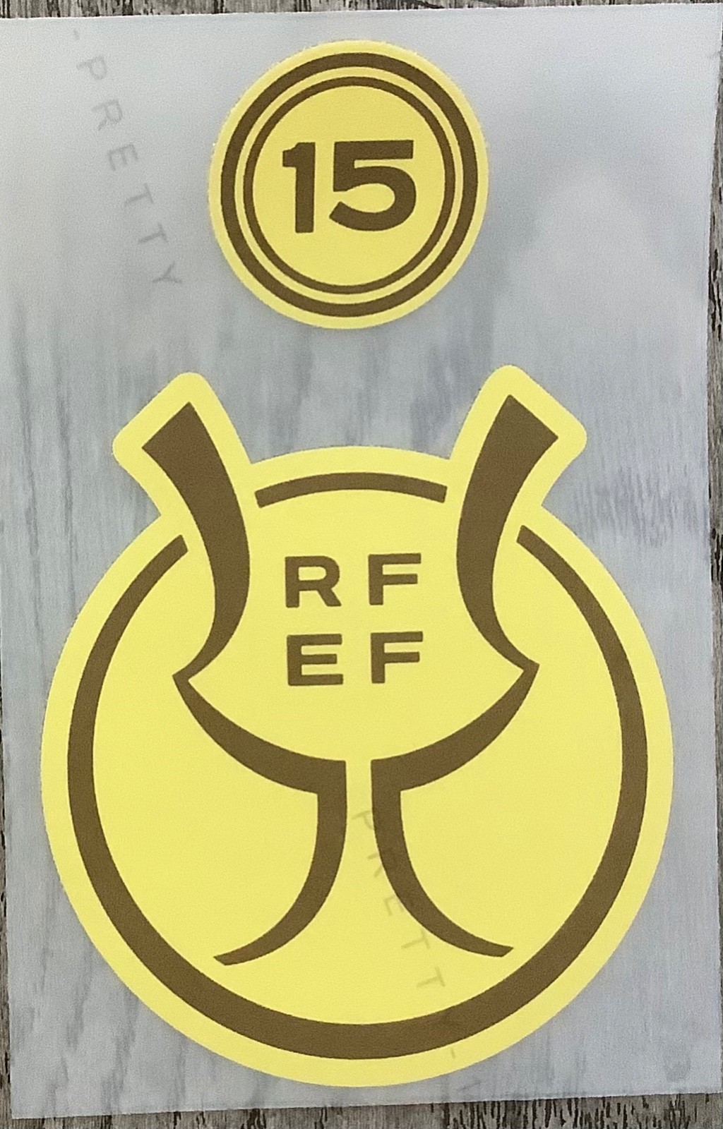 2026 RFEF supercopa DE Espana JEDDAH &Matching Detail football patch badge