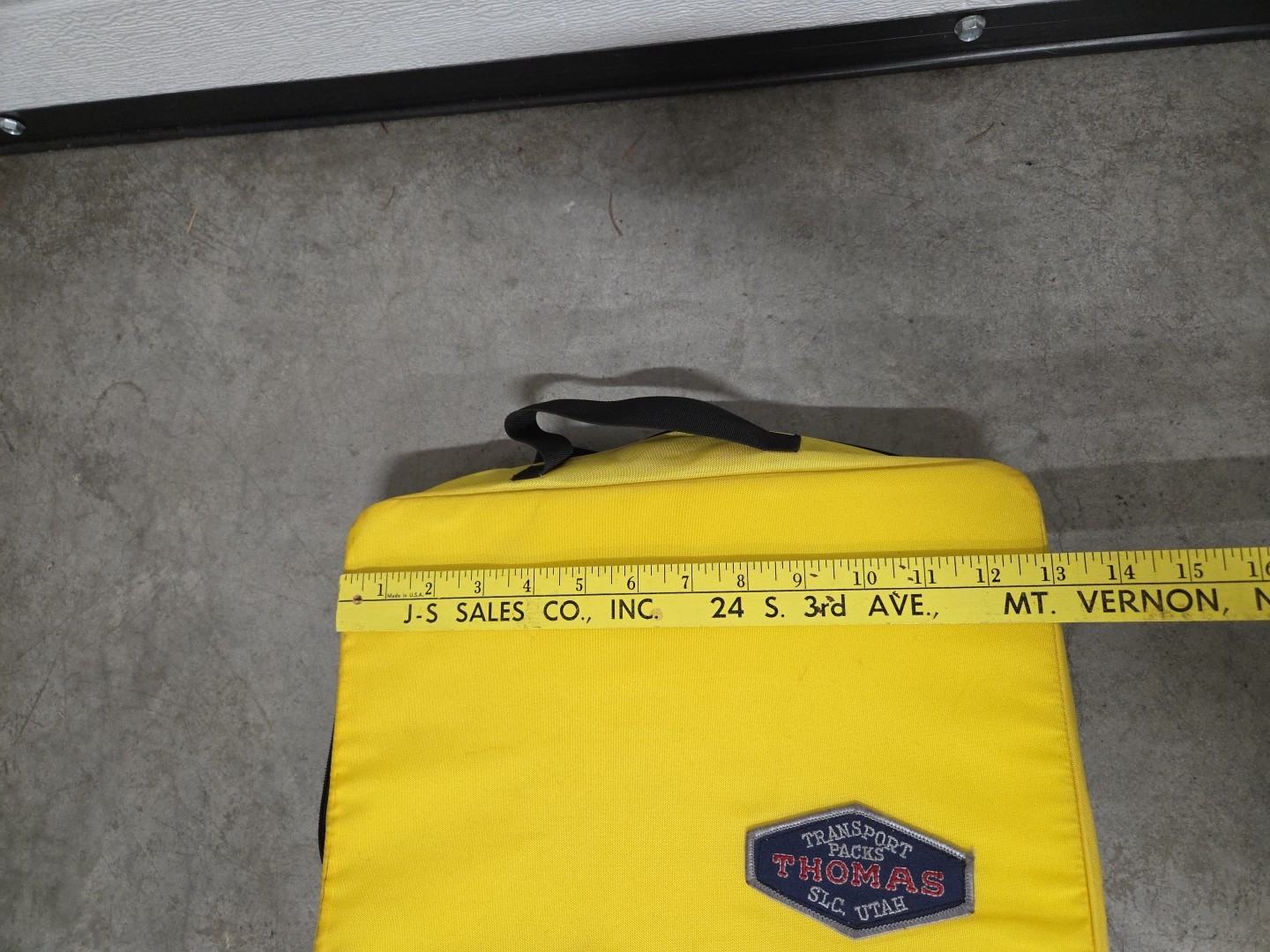 Thomas Transport Packs Medication Bag EMS Yellow Insert Organizer Pediatric