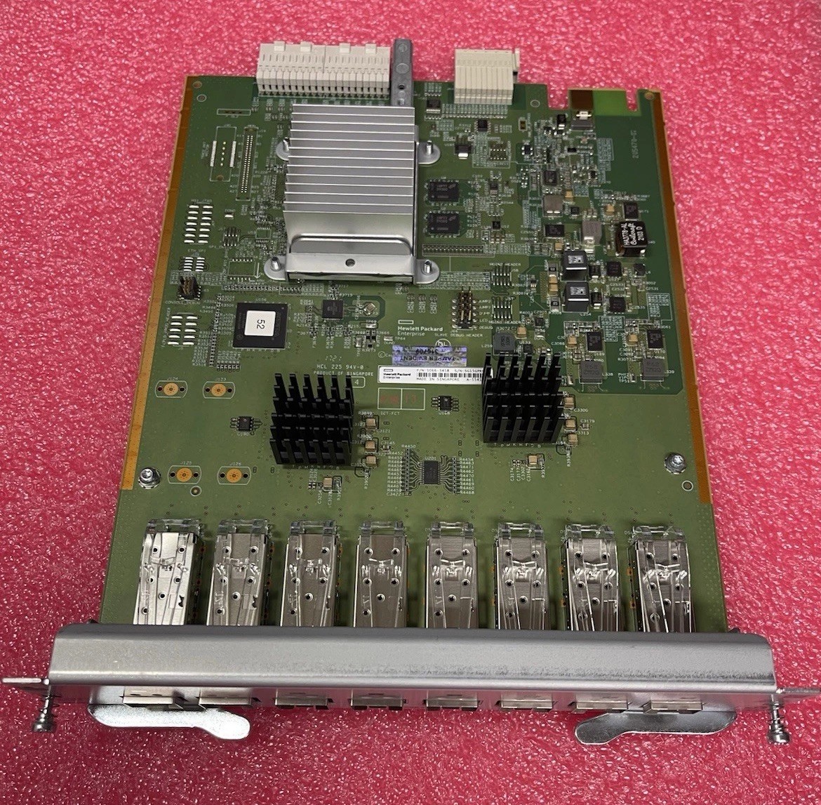 HPE Aruba 8x 10GbE SFP+ MACsec v3 zl2 Module J9993A Used