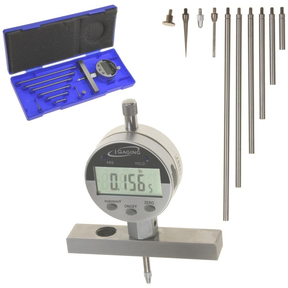 Precision Digital Depth Gauge 0-22" Range