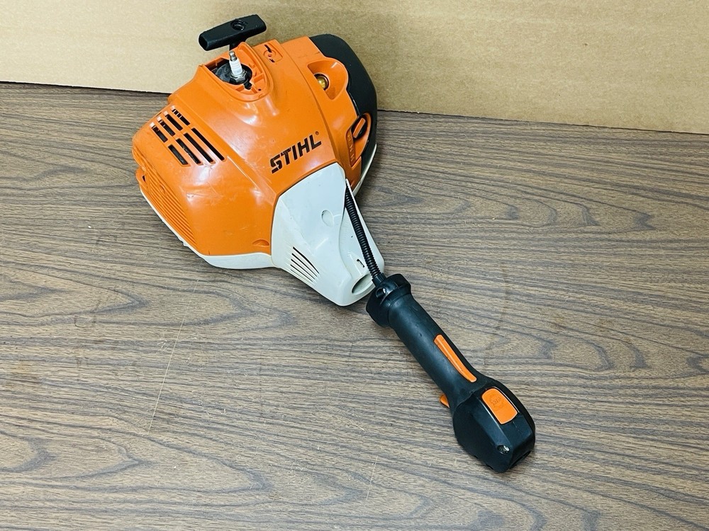 STIHL FS240R String Trimmer Powerhead & Throttle -NICE PROJECT READ NOTES 🛠️👍