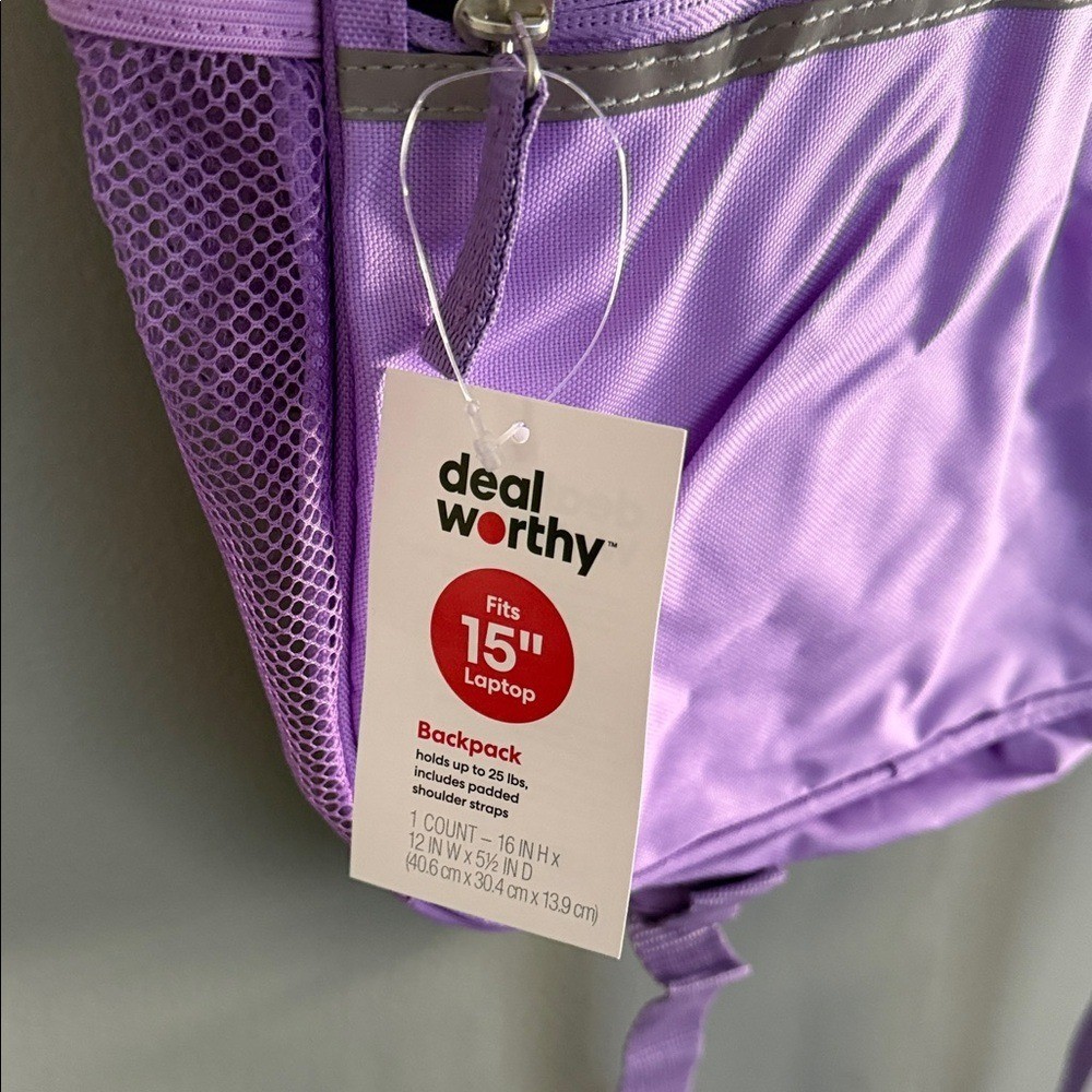 Target Purple Backpack