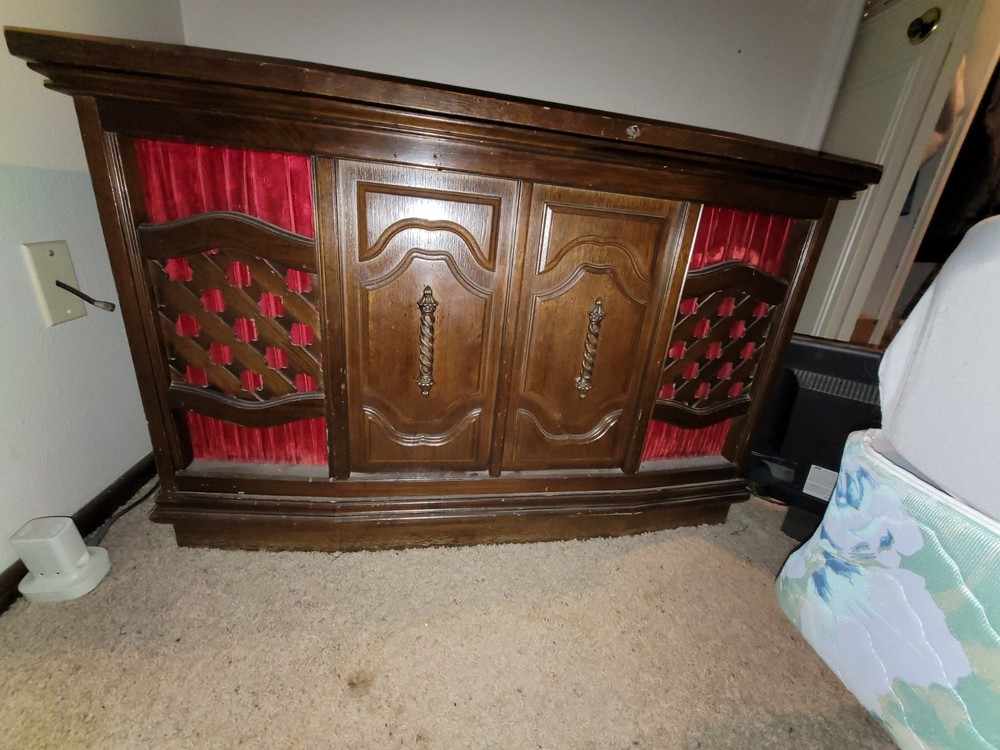 vintage stereo console