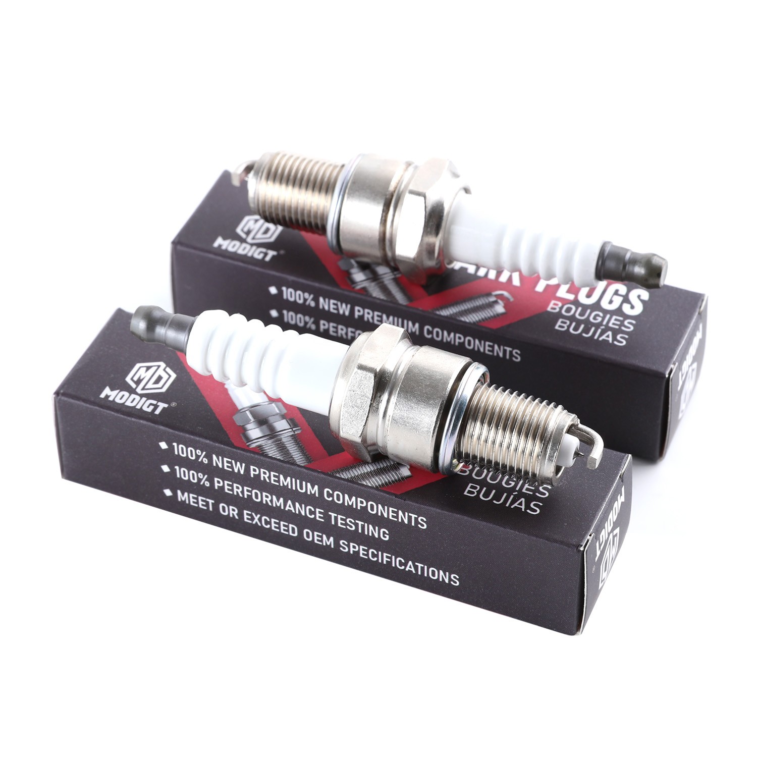 New 4pcs For NGK 4055 BPR7EIX Iridium & Spark Plugs For Yamaha XS750S 1978-1979