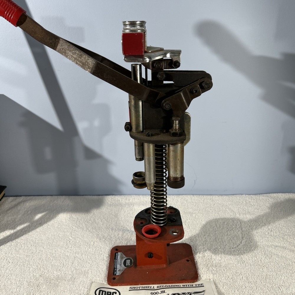 MEC 600 Jr 12 Gauge (based On MEC Color Coding And Size) Reloading Press