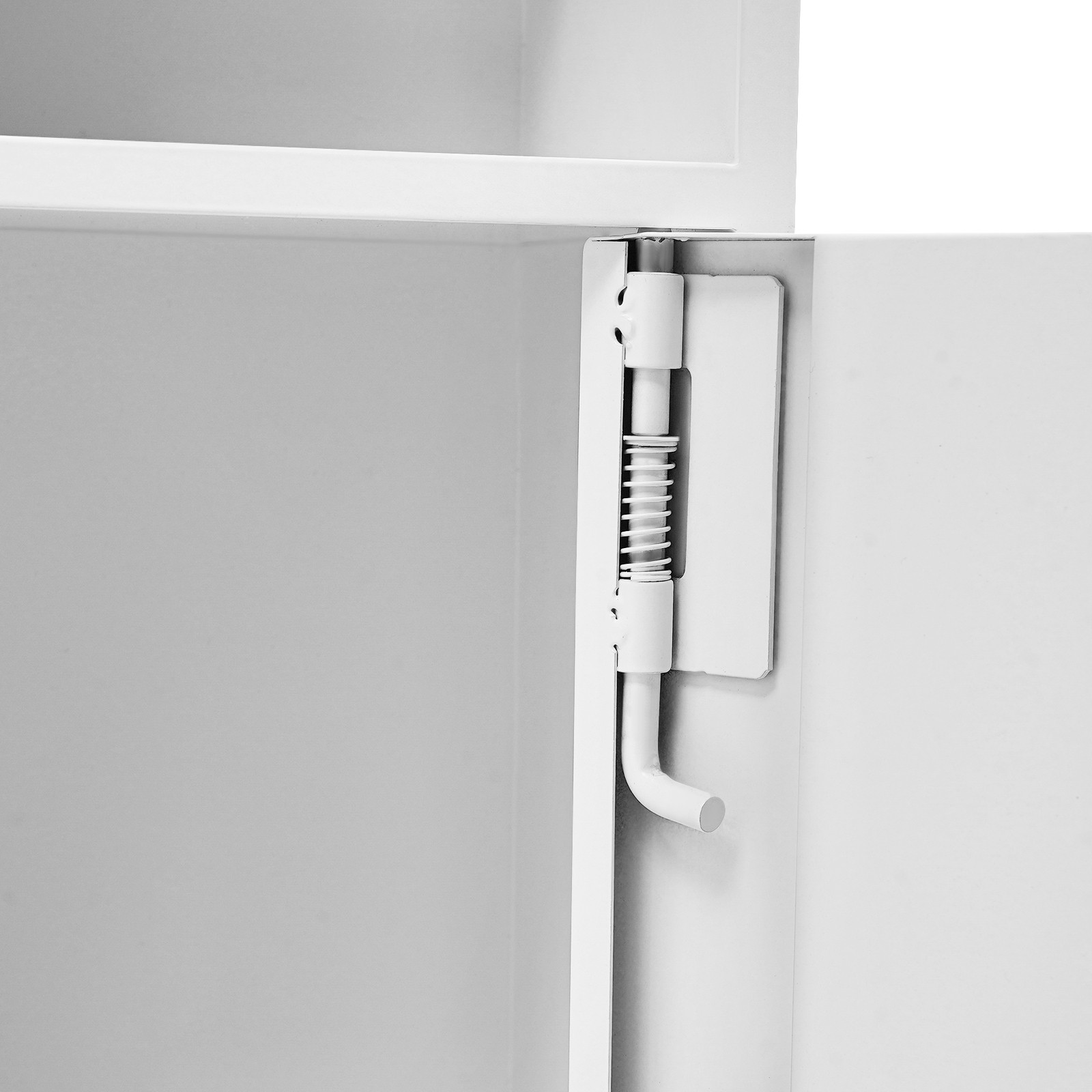 2-Tier Recessed Shower Niche Toilet Shelf Wall-inserted Bathroom Storage Cabinet