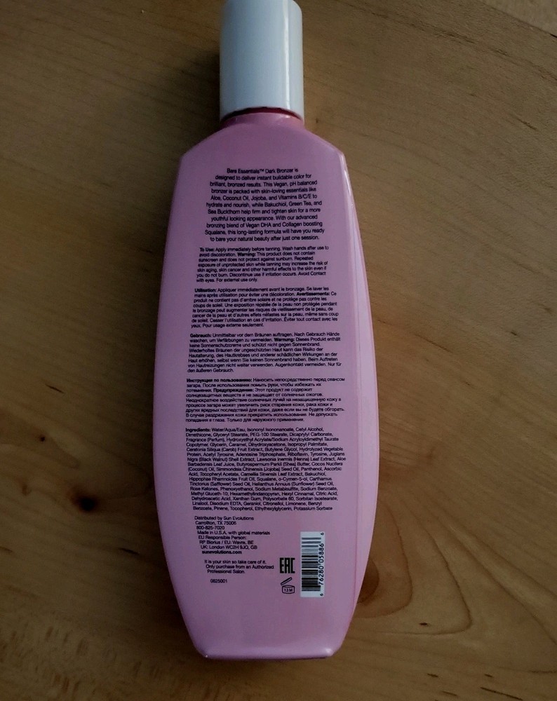 BARE ESSENTIALS DARK BRONZER 8.5OZ PROTAN