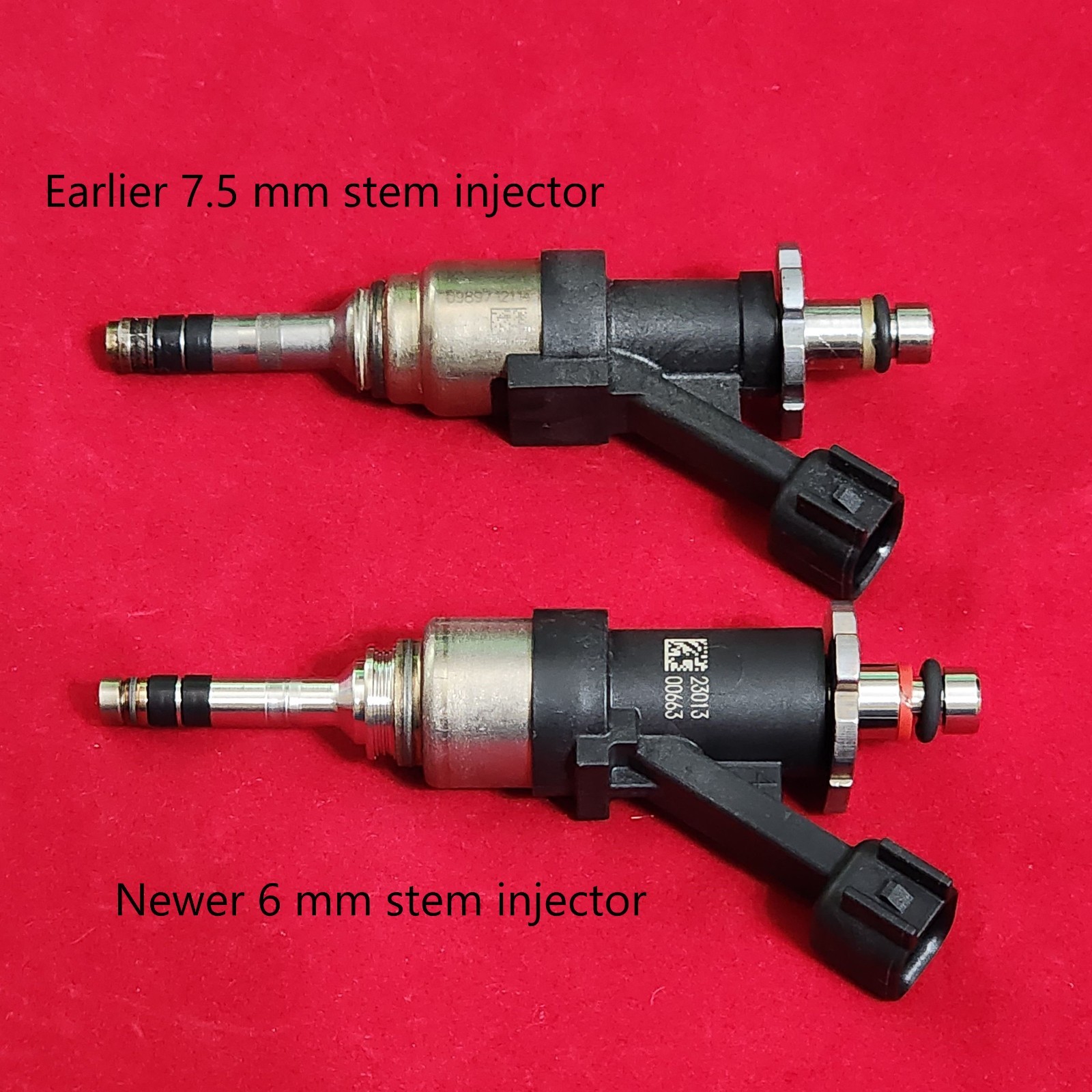 GM ACDelco LT4 Escalade V 6 mm stem 12729652 GDI fuel injectors, set of 8, NEW