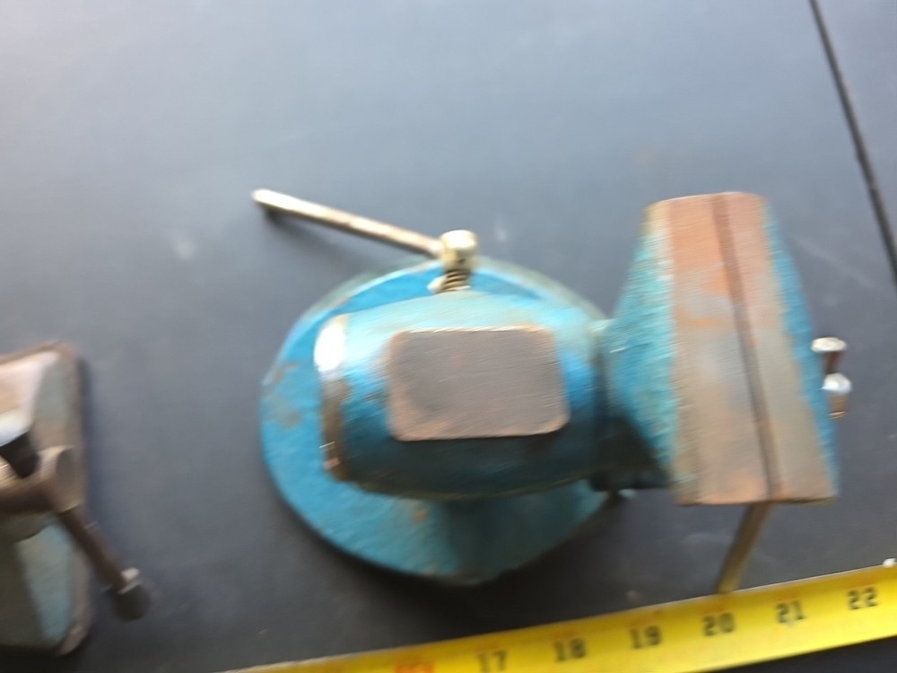 2 Vintage Table Top Vises