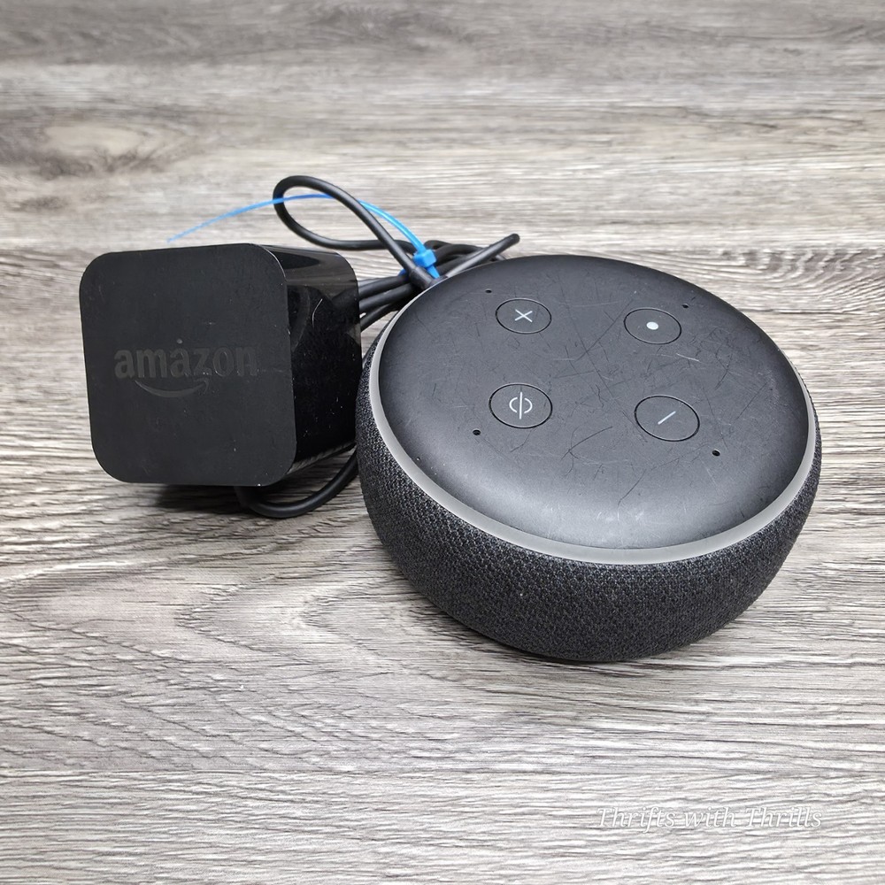 Amazon Echo Dot 3rd Gen - Model C78MP8 - Smart Speaker with Alexa (Charcoal)