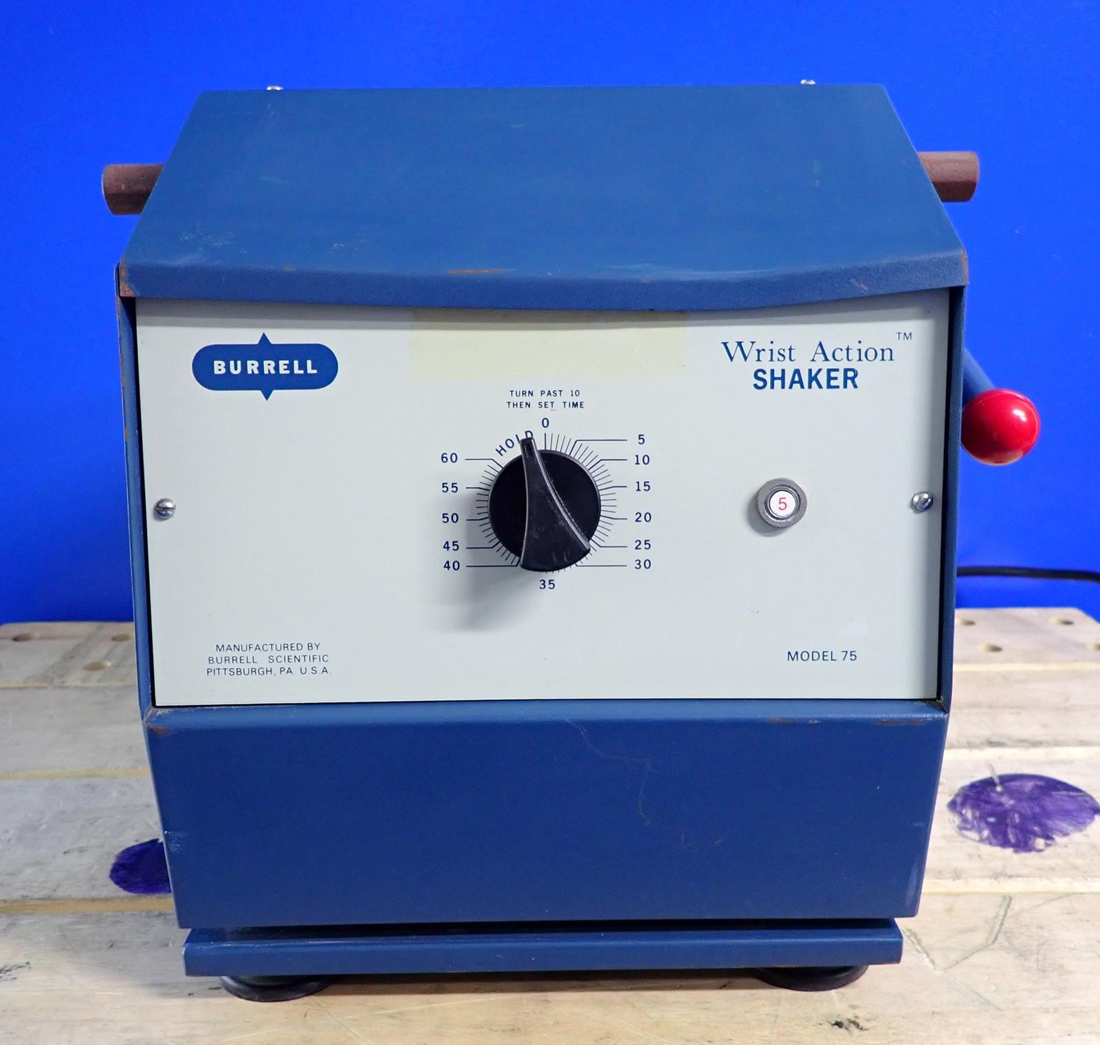 Burrell Scientific Model 75 Wrist Action Shaker with Power Cord
