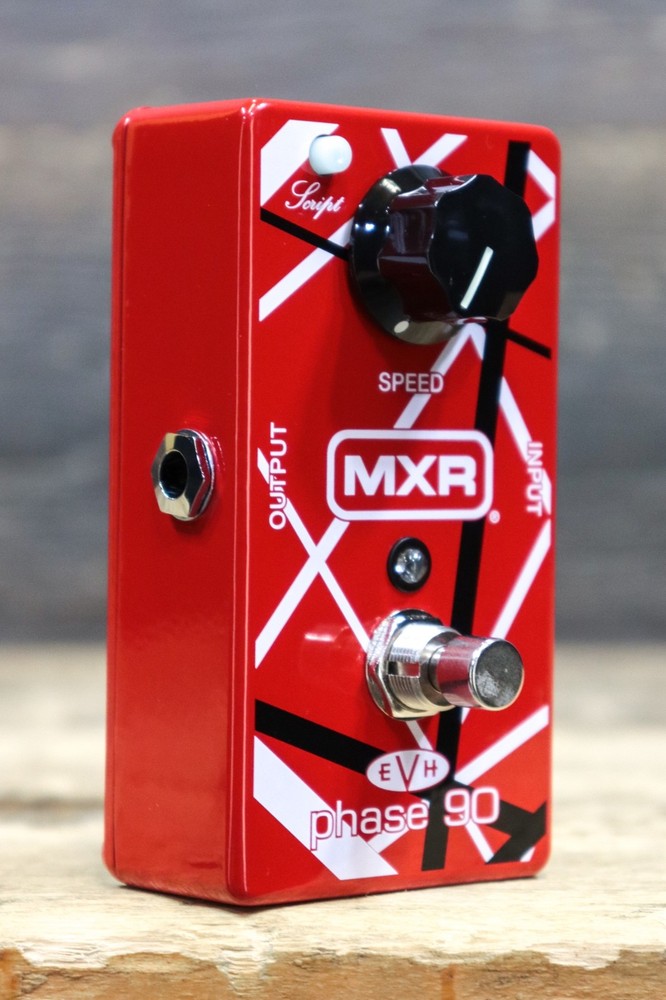 MXR EVH90 Eddie Van Halen Phase 90 Script and Block Style Phasing Effect Pedal