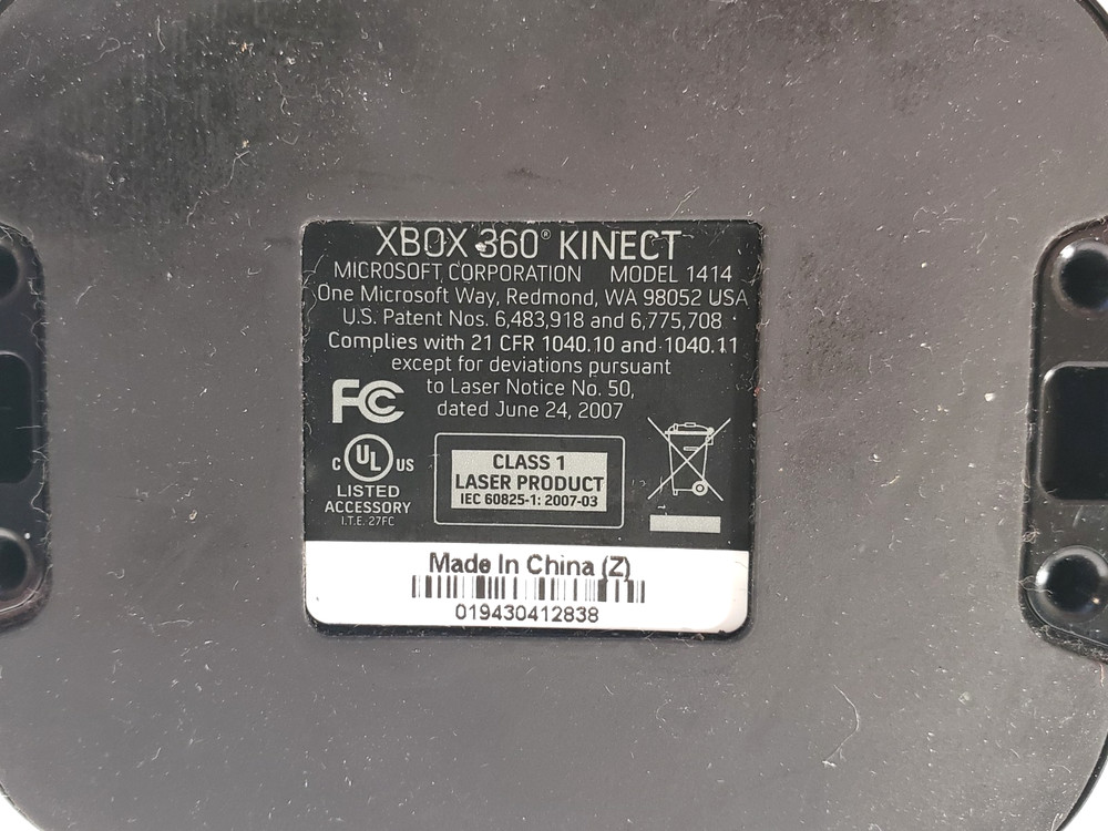 Microsoft Xbox 360 Kinect [Model 1414] Kinect Sensor Bar Camera OEM - Tested