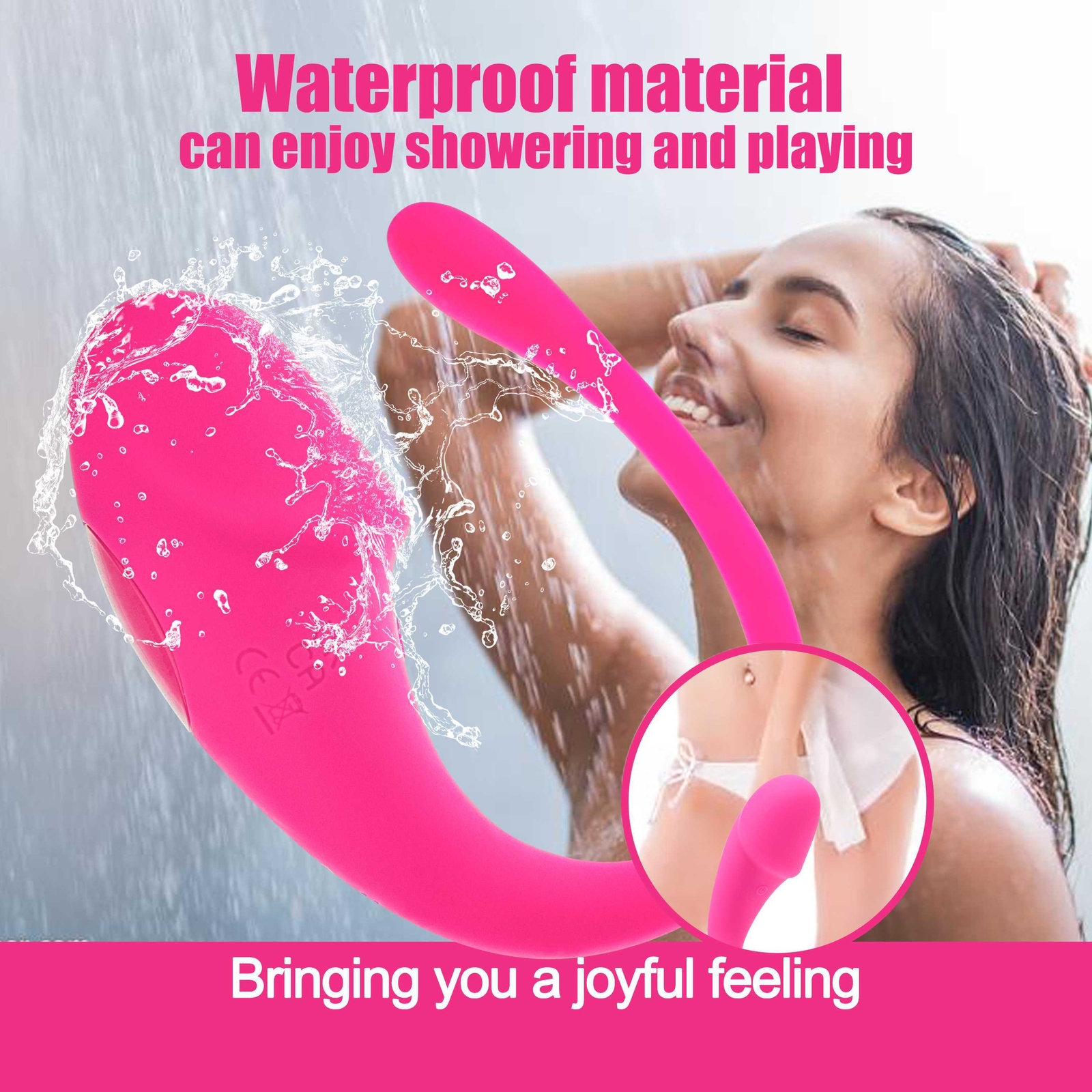 Wireless APP Remote Control Bullet Egg Vibrator G-Spot Dildo Sex Toys For Women