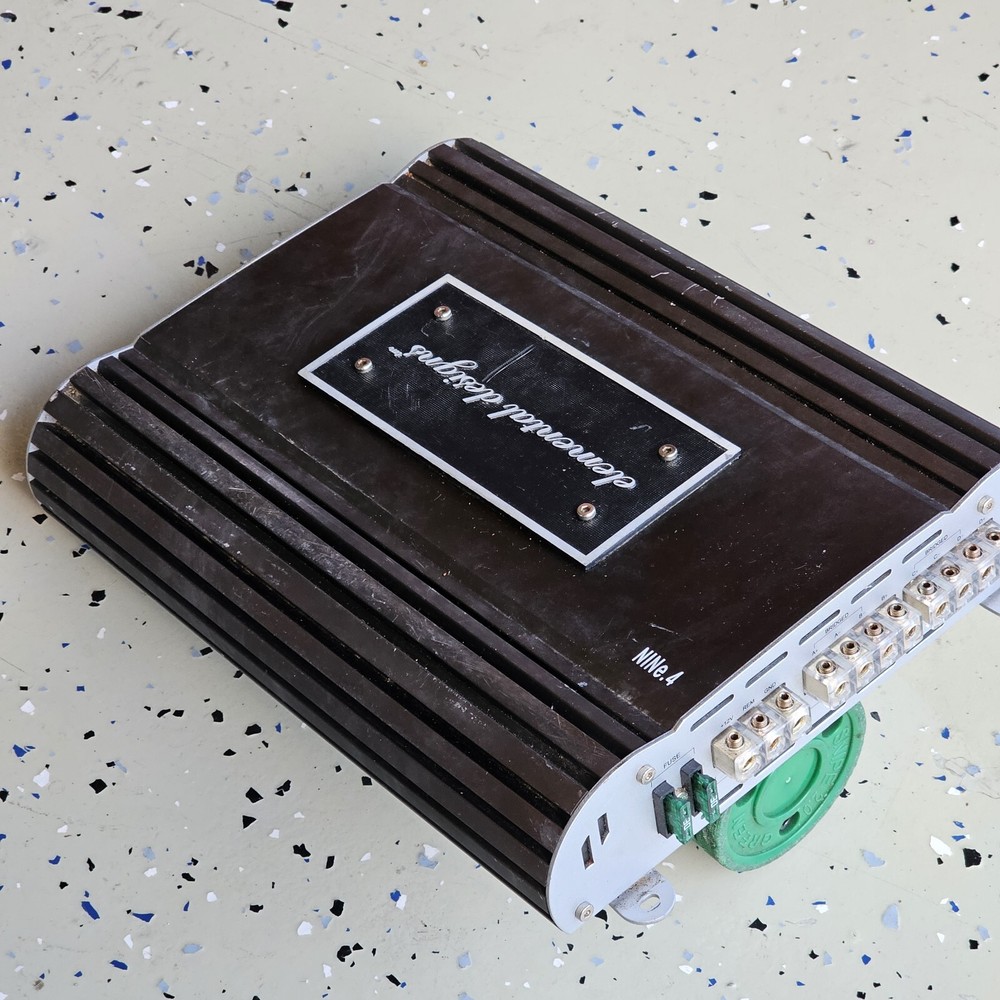 Elemental Designs Nine.4 Old School Car Amplifier