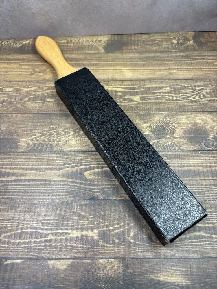 Herold Solingen Germany Leather Adjustable Straight Razor Strop
