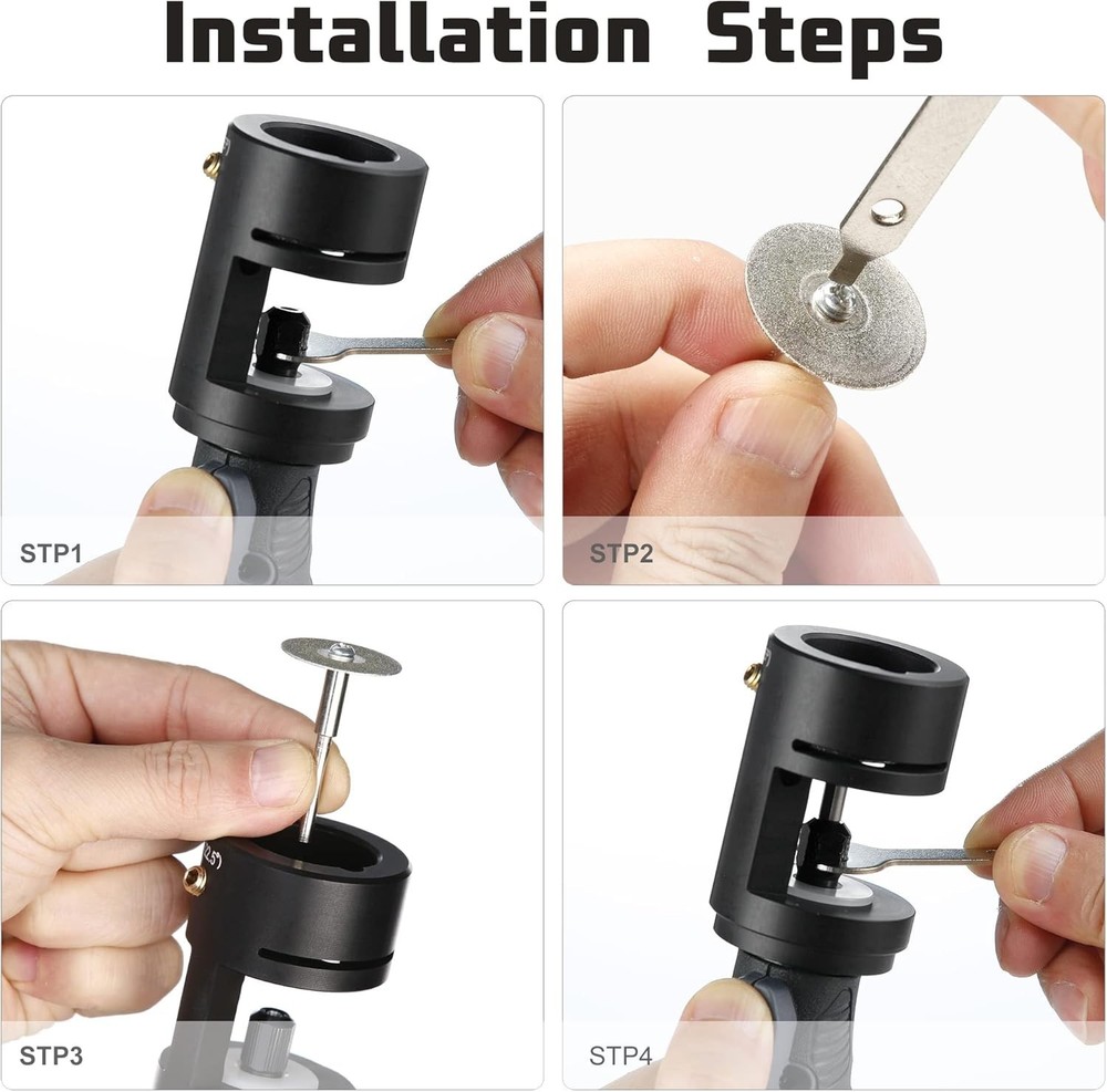 8V Cordless Tungsten Electrode Sharpener Grinder for TIG Welding Multi-Angle