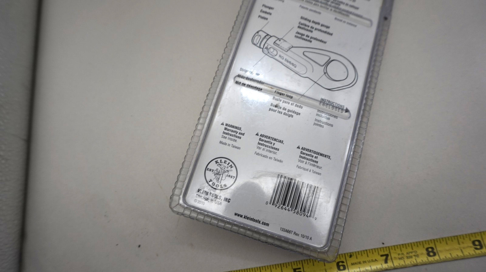 Klein Tools VDV110-061 Coax Cable 2-Level Radial Stripper New Free ship USA