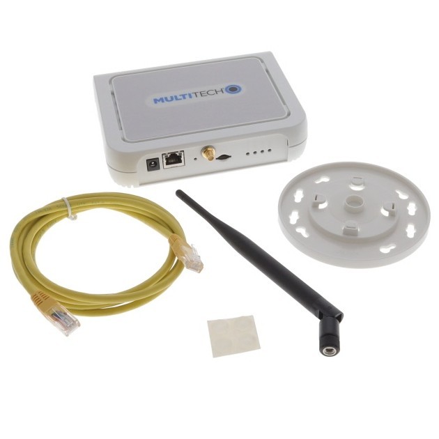 MultiTech Conduit AP LTE Cat 1 mPower Programmable Access Point LoRA Antenna POE