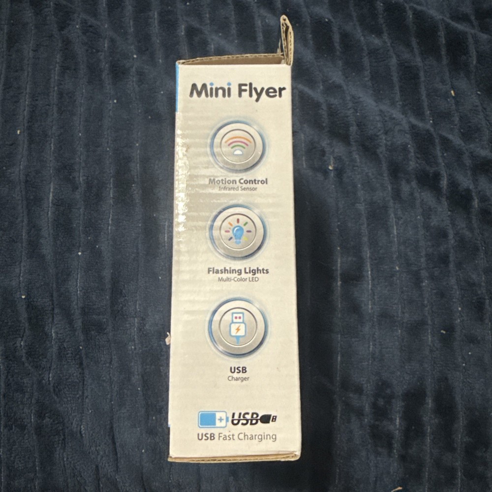 MINI FLYER INDUCTION FLYING DRONE RTF USB CHARGE MULTI COLOR MOTION CONTROL TOY