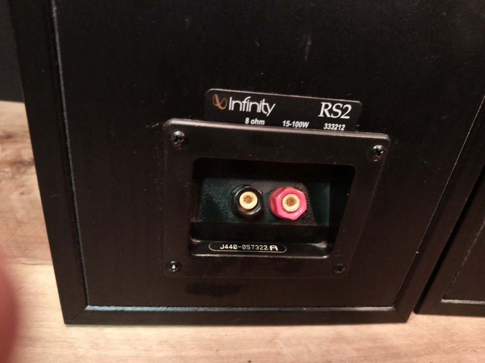 Vintage Infinite Speaker Pair RS2, Tested -Working
