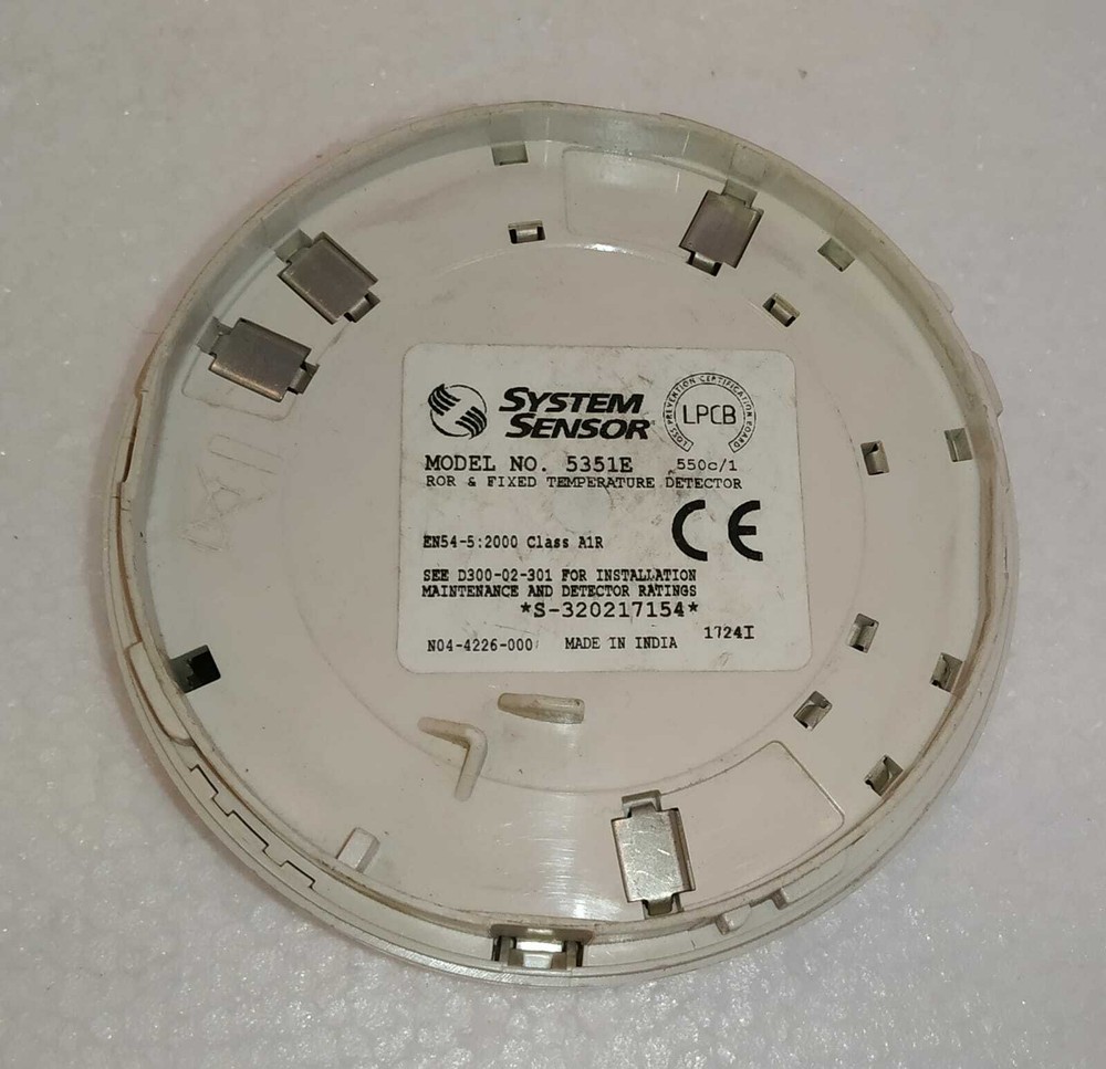 SYSTEM SENSOR 5351E HEAT DETECTOR