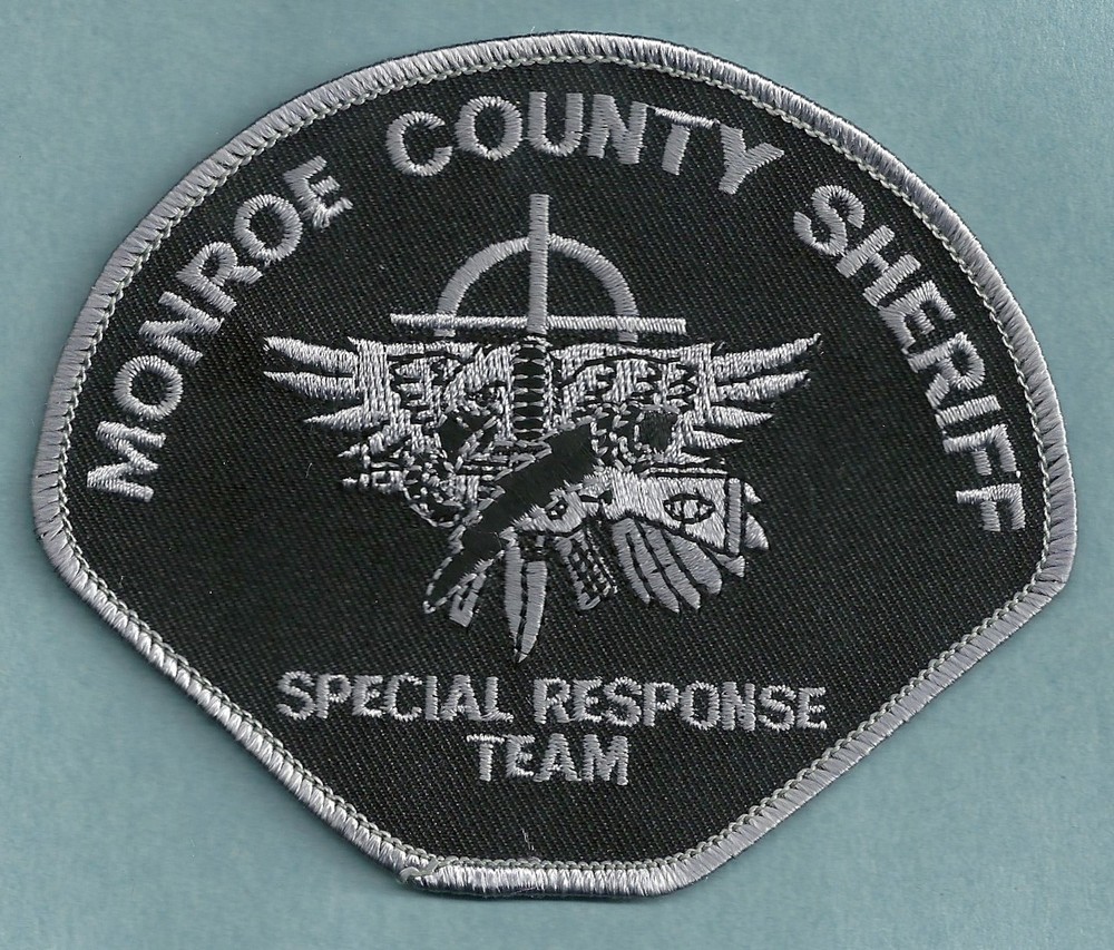 MONROE COUNTY MICHIGAN SHERIFF SPECIAL RESPONSE TEAM SHOULDER PATCH